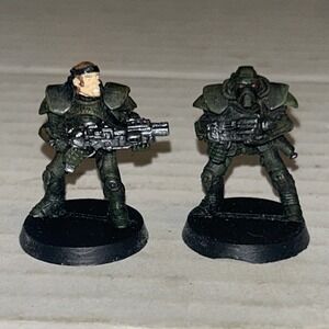 Ral Partha Futuristic Special Black Ops Soldiers‎ Warhammer Metal